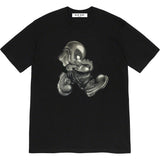 Mens T-shirts 22FW Elephant Tee LOGO Printed Crew Neck Short Sleeve