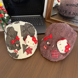 Y2k hot girl hat heavy industry kt cat duck tongue beret