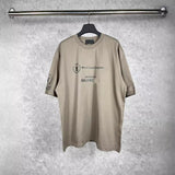 Men T-shirts Summer Paris World Food Programme Charity Short Sleeve Loose Crew Neck T-Shirt