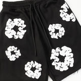 Denim Tears Shorts Foam Loose Casual Shorts