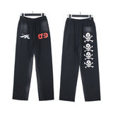 Hellstar Hoodie & Pants Wash Water Make Old Hoodies Sweater Trousers
