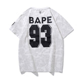 Bathing Ape T Shirt Joint Multi-Color Camouflage Short Sleeve T-Shirt
