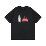 Men T-shirts Spring Summer Paris 520 Love Neckline Embroidered LOGET Shirt Loose Casual