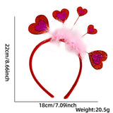 Themed Party Supplies Bachelorette Party Heart Headband – Valentine’s Day Love-Themed Bar Accessories