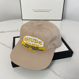 Rhude Hat Letter Embroidered Old Baseball Cap