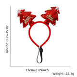 Themed Party Supplies Adjustable Christmas Pet Headband – Festive Holiday Dog Accessory