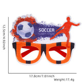 Themed Party Supplies 2026 USA-Canada-Mexico World Cup Fan Glasses – Cheer & Party Photo Props