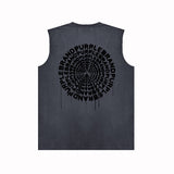 Purple Brand Tank T Shirts Sleeveless T-shirt Vest