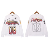 Hellstar Sweatshirt Autumn and Winter Crew Neck Loose