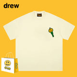 Drew T Shirts Short-Sleeved T-shirt Smiley Face