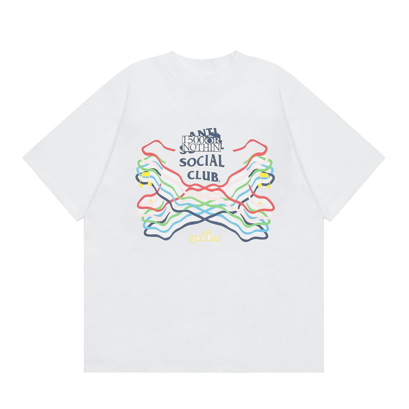 ANTI SOCIAL CLUB T-Shirt Print Casual