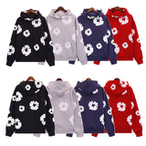 Denim Tears Hoodie Sweatpants Kapok Foam Printed Hoodie Trousers Suit(Options need to be purchased separately)