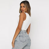 Women Tops Fashion Sexy Cool Vest (ZJ0415)
