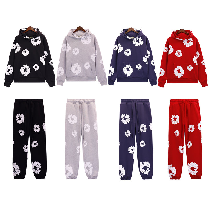 Denim Tears Hoodie Sweatpants Autumn Winter Couple Suit Sweatshirt Trousers(Options need to be purchased separately)
