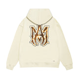 Amiri hoodie splash paint skeleton print