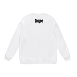 Bathing ape Crew neck sweatshirt