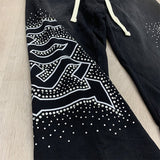 Lost intricacy Sweatpants rhinestones