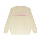 Amiri long sleeve shirts crayon horizontal strip printing