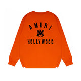 Amiri long sleeve shirts hollywood spider printing
