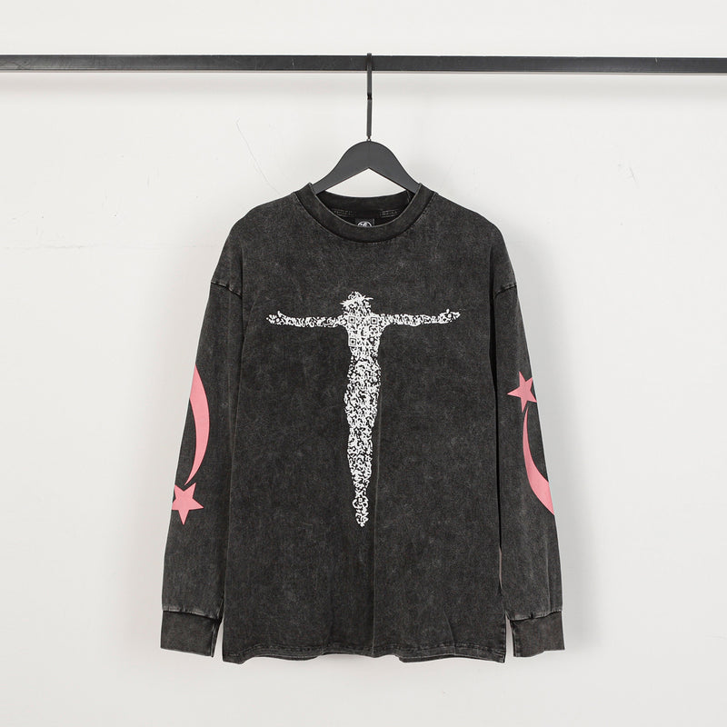 Hellstar long-sleeve T-shirt autumn loose long-sleeve T-shirt