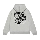 Amiri hoodie morning glory printing
