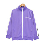 Palm Angels sweatshirt Striped zip-up cardigan