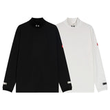 C.e sweatshirt fall and winter c.e half turtleneck nylon thread embroidered bottom shirt