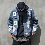 Denim Tears jacket denim jacket men and women, old denim jacket