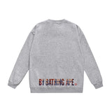 Bathing ape Crew neck sweatshirt