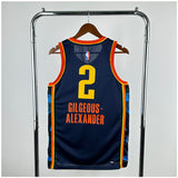 NBA Jerseys Season 25, Thunder, City Edition No. 2, Alexandria
