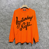 Amiri long sleeve shirts oblique art word printing