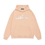 Amiri hoodie smoke letter printing