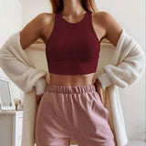 Women Tops Fashion Sexy Cool Vest (ZJ0415)