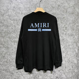 Amiri long sleeve shirts crayon horizontal strip printing