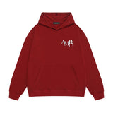 Amiri hoodie overlapping letter print