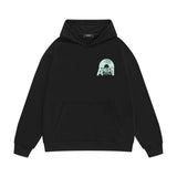 Amiri hoodie large radar shape printing