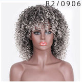 Women's Wigs Short Curly Afro Synthetic Wig