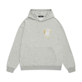 Amiri hoodie hollywood gold dragon printing