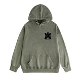 Amiri washed hoodie hollywood spider washed distressed printing