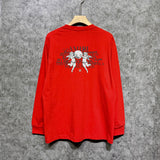 Amiri long sleeve shirts letter angel ball printing