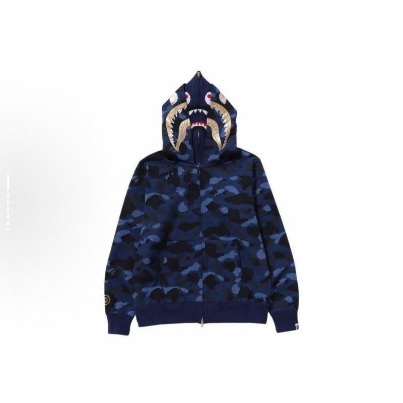 Bathing ape hoode bape year of the dragon limited double hat fall and winterembroider