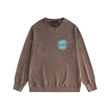 Amiri washed sweatshirt colored sun print washed old