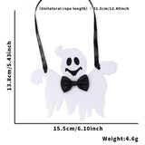 Themed Party Supplies Halloween Spider & Ghost Bow Tie Collar – Pet Costume for Dogs and Cats