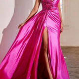 Women's Party Elegant and Sophisticated Long Dress (Ss0416)