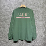 Amiri long sleeve shirts crayon horizontal strip printing