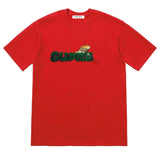 Mens T-shirts 21SS Lizard Tee Lizard Lawn LOGO Short Sleeve T-Shirt Tide Loose