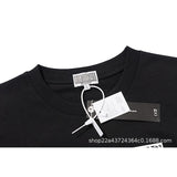 C.e t shirts black and white creative photo men's and women's short sleeves