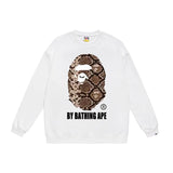 Bathing ape Crew neck sweatshirt