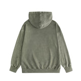 Amiri washed hoodie fur washed distressed printing