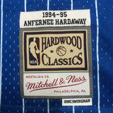 NBA Jerseys MN hot-pressed retro jersey: SW Magic 95 season, blue No. 1, Hardaway